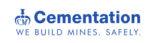 Cementation - We Build Mines. Safely. Logo
